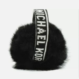 NIB! MICHAEL KORS Black /Gray Knit Black Faux